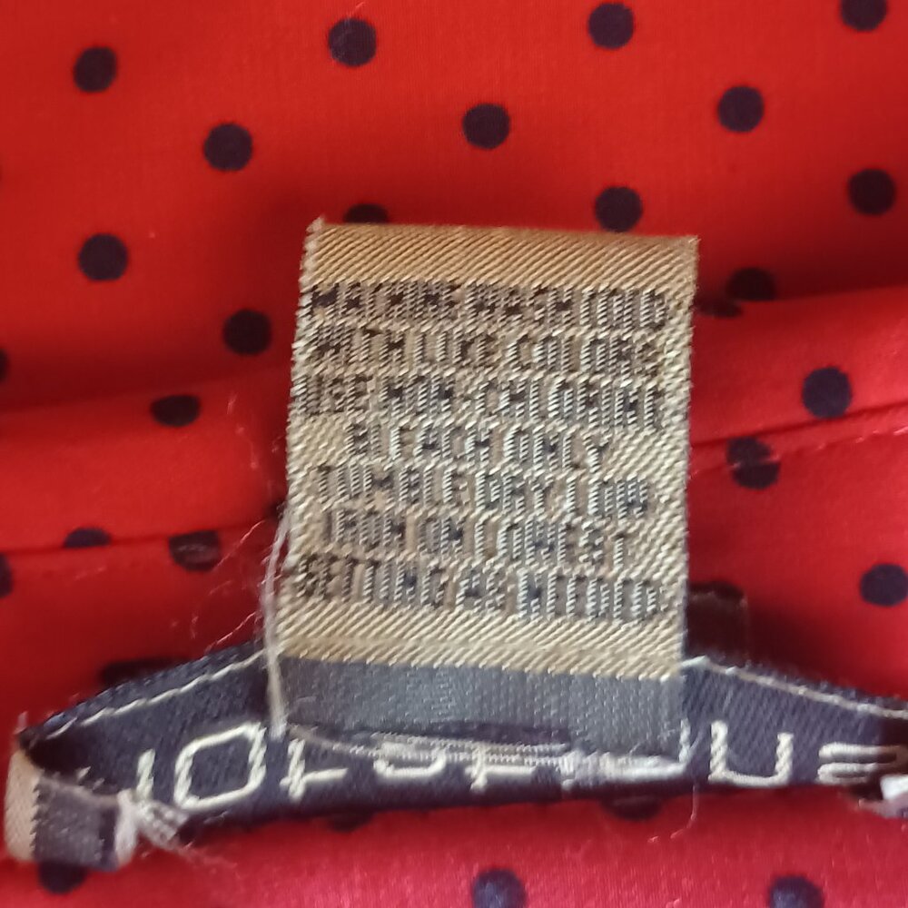Notations Stretch Button Down Blouse - Picture 9 of 9